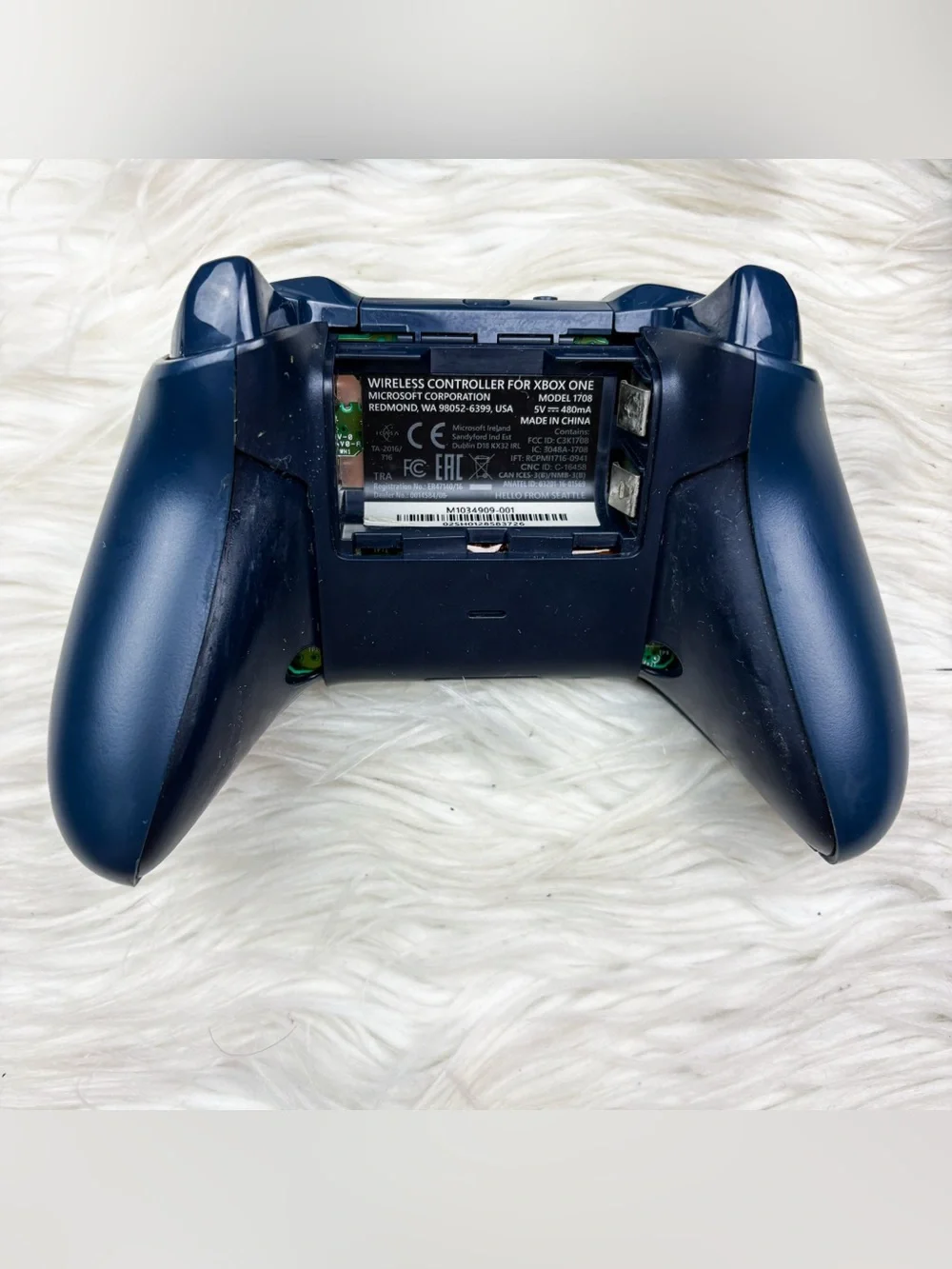 Xbox One Wireless Controller Charger Set Patrol Tech Special Edition Navy White
